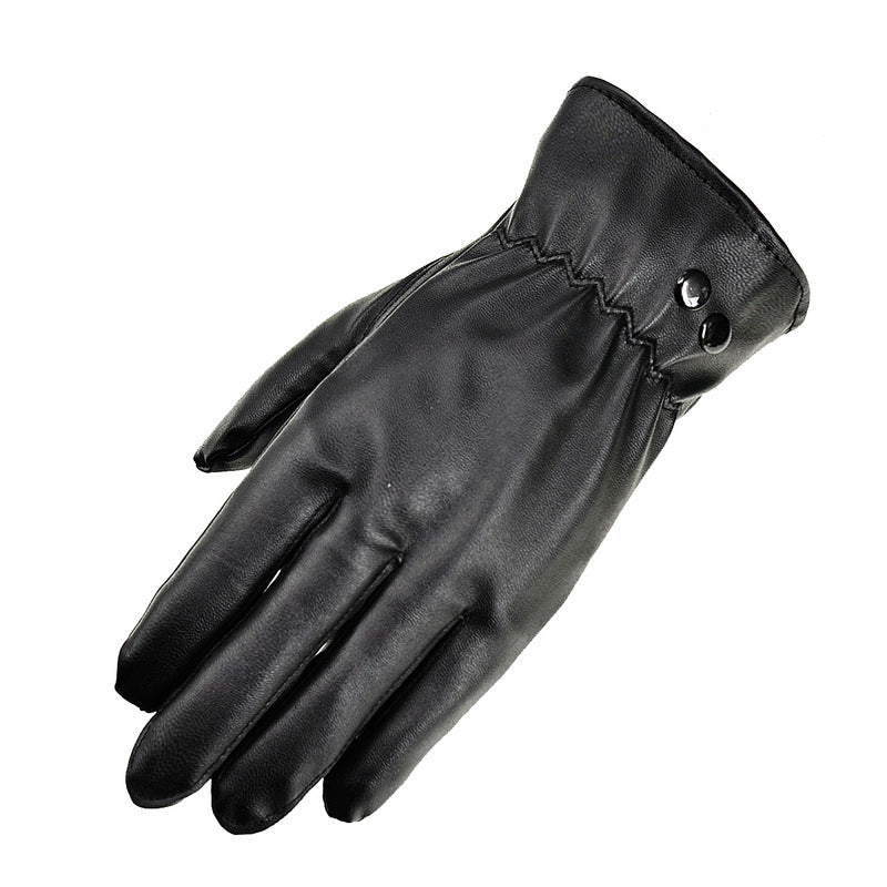 Touch screen leather gloves - Free Shipping - Aurelia Clothing