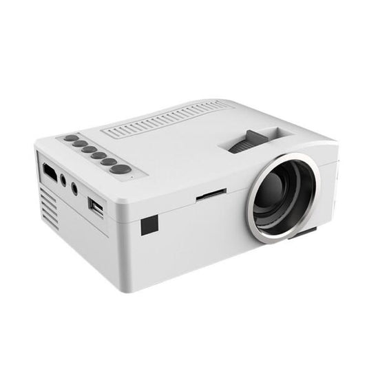 UNIC 18 LED Mini Portable 400 Lumen Projector Full HD 1080P 320 x 180 Resolution Home Theater Cinema - Free Shipping - Aurelia Clothing