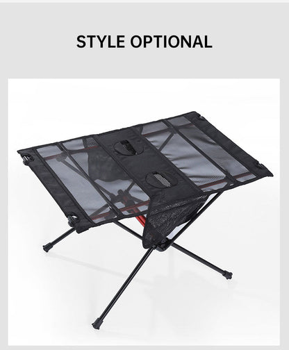 Ultra Light Folding Table Outdoor Camping Camping Car Portable Barbecue Picnic Cup Hole Mobile Phone Bag Small Table - Free Shipping - Aurelia Clothing