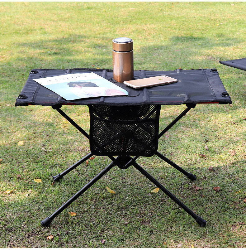 Ultra Light Folding Table Outdoor Camping Camping Car Portable Barbecue Picnic Cup Hole Mobile Phone Bag Small Table - Free Shipping - Aurelia Clothing