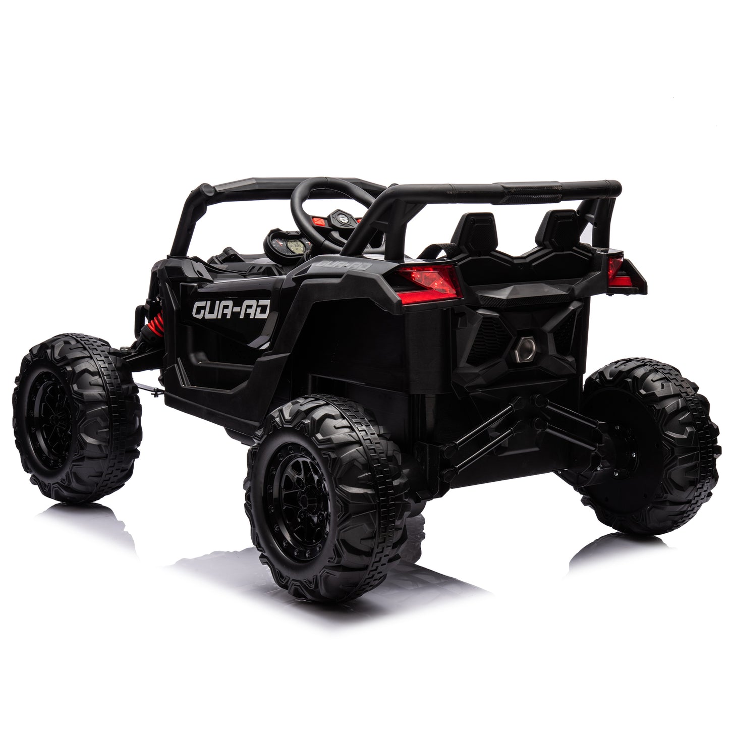 12V Ride On Car with Remote Control,UTV ride on for kid,3-Point Safety Harness, Music Player (USB Port/Volume Knob/Battery Indicator), LED Lights, High-Low Speed Switch - Off-Road Adventure f - Aurelia Clothing