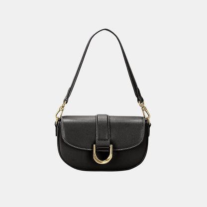 David Jones PU Leather Shoulder Bag - Aurelia Clothing