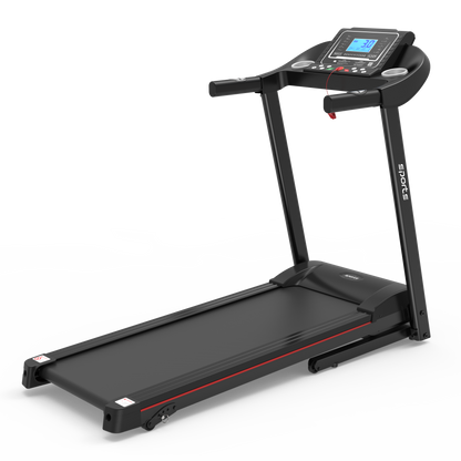 Fitshow App Home Foldable Treadmill with Incline, Folding Treadmill for Home Workout, Electric Walking Running Treadmill Machine 5" LCD Screen 250 LB Capacity Bluetooth Music - Free Shipping - Aurelia Clothing