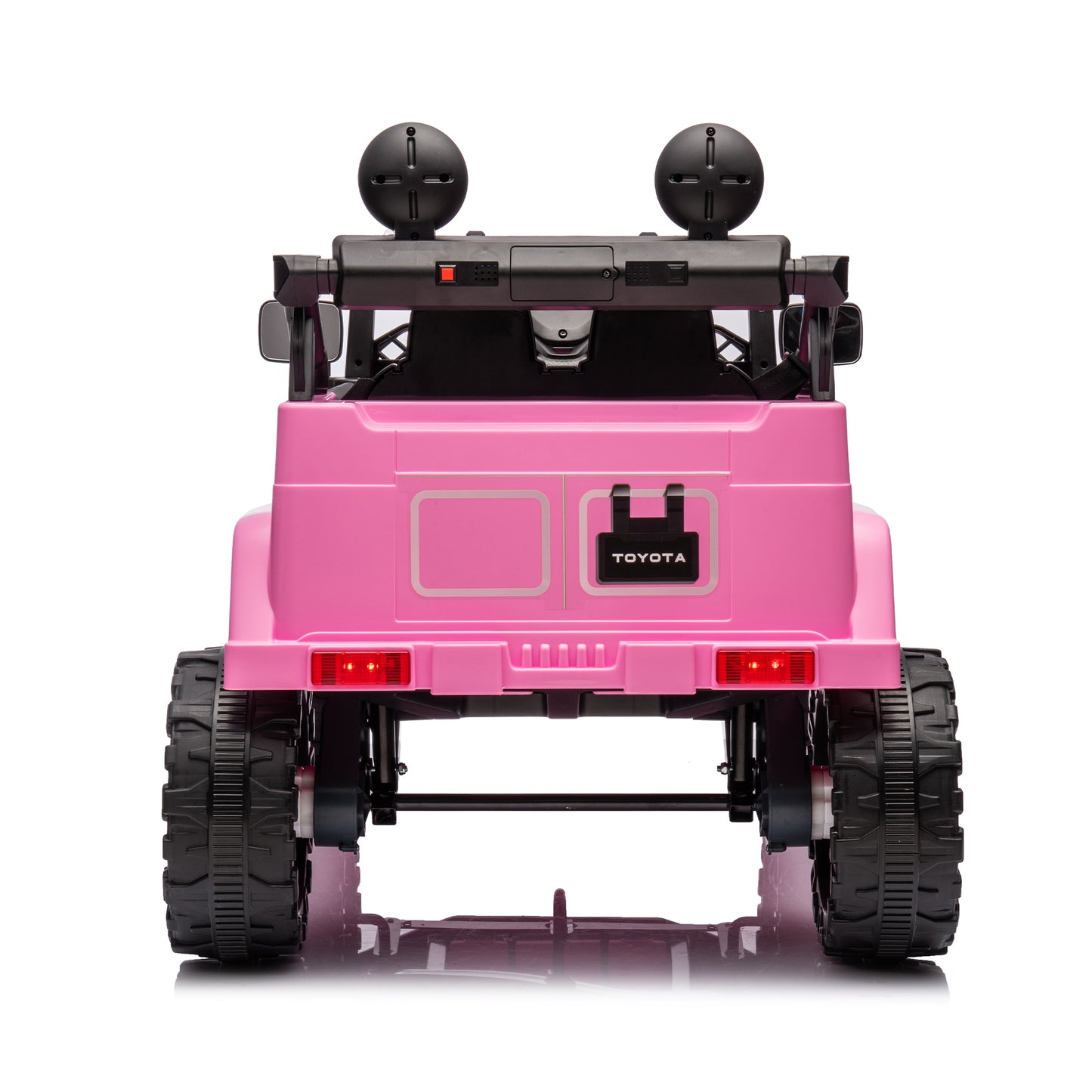 Licensed TOYOTA FJ Cruiser,12V Kids ride on car 2.4G W/Parents Remote Control,electric car for kids,Three speed adjustable,Power display, USB,MP3 ,Bluetooth,LED light,Three-point safety belt  - Aurelia Clothing