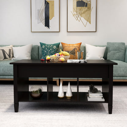 Lift Top Coffee Table-Black - Free Shipping - Aurelia Clothing