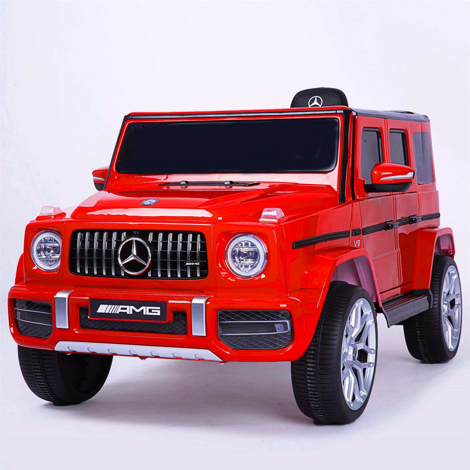 licensed Mercedes-Benz G63 Kids Ride On Car,kids Electric Car with Remote Control 12V licensed children car Motorized Vehicles for Girls,Boys,gift , Music, Horn, Spring Suspension, Safety Lock - Free Shipping