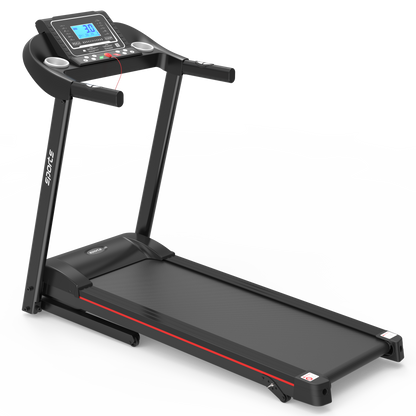 Fitshow App Home Foldable Treadmill with Incline, Folding Treadmill for Home Workout, Electric Walking Running Treadmill Machine 5" LCD Screen 250 LB Capacity Bluetooth Music - Free Shipping - Aurelia Clothing