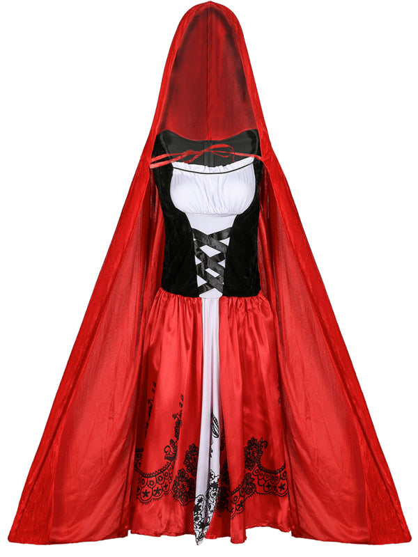 halloween cape little red riding hood costume - Free Shipping - Aurelia Clothing