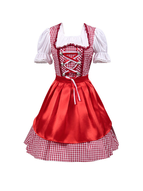 Halloween carnival costume German Oktoberfest costume Bavarian women's costume - Free Shipping - Aurelia Clothing