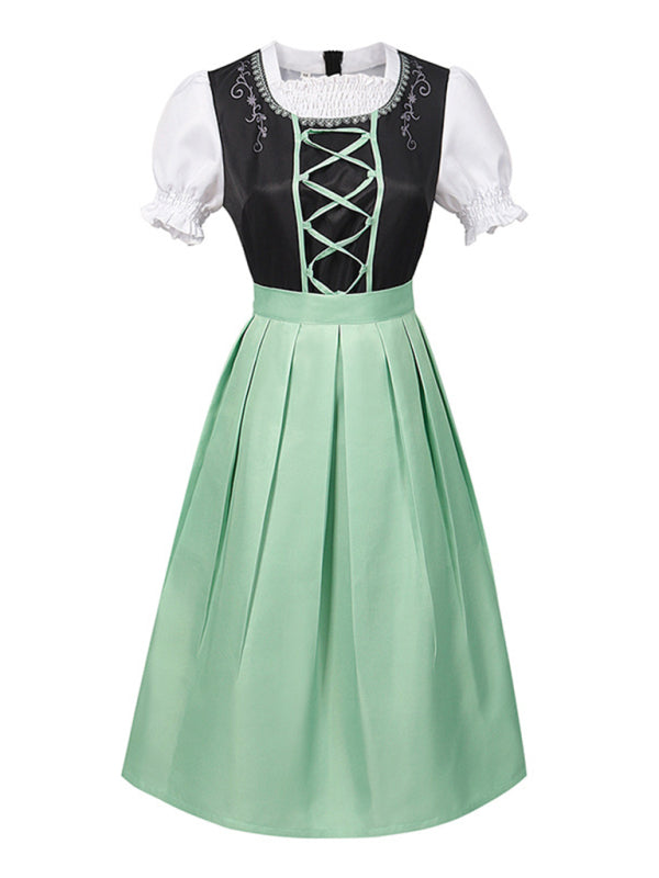 Halloween carnival costume German Oktoberfest costume Bavarian women's costume - Free Shipping - Aurelia Clothing